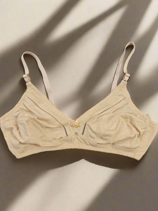 Daily Wear Simple Cotton Bra - Colors Available