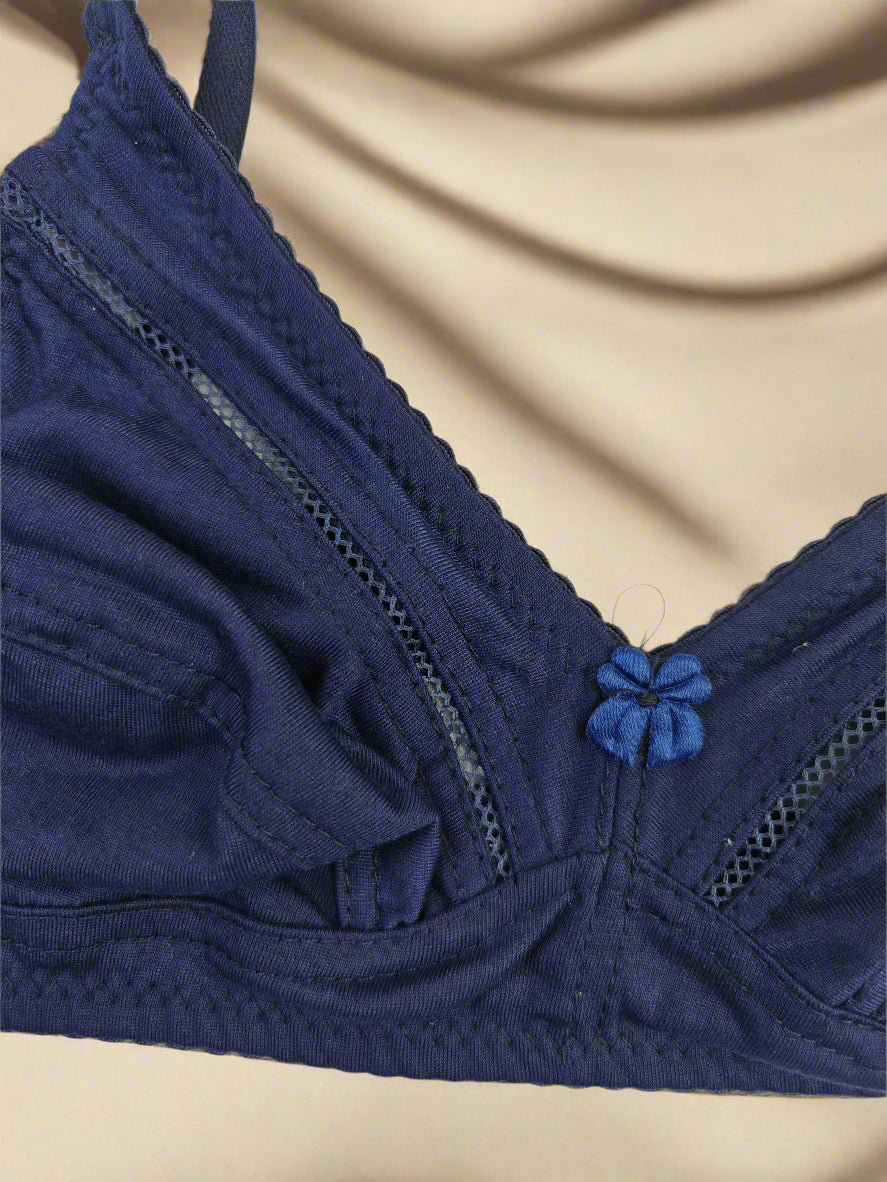 Daily Wear Simple Cotton Bra - Colors Available