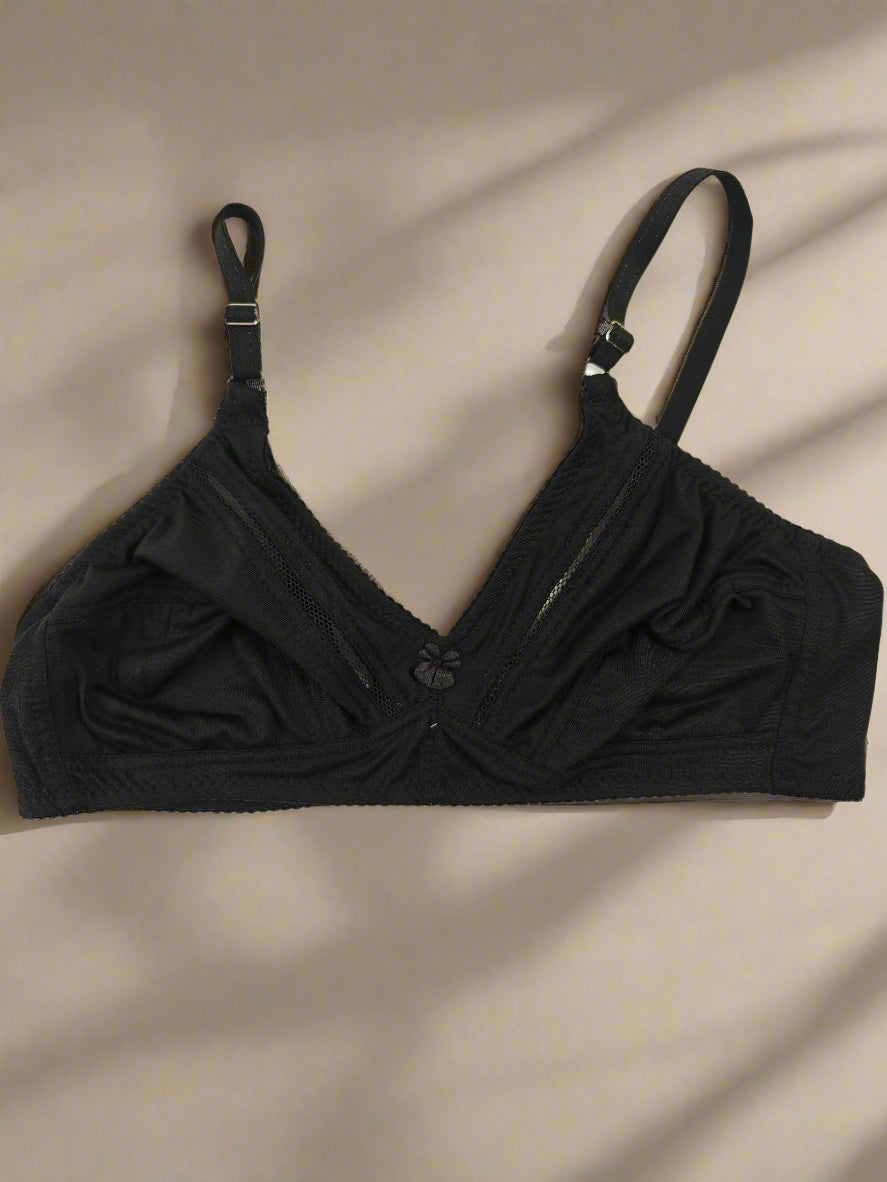 Daily Wear Simple Cotton Bra - Colors Available