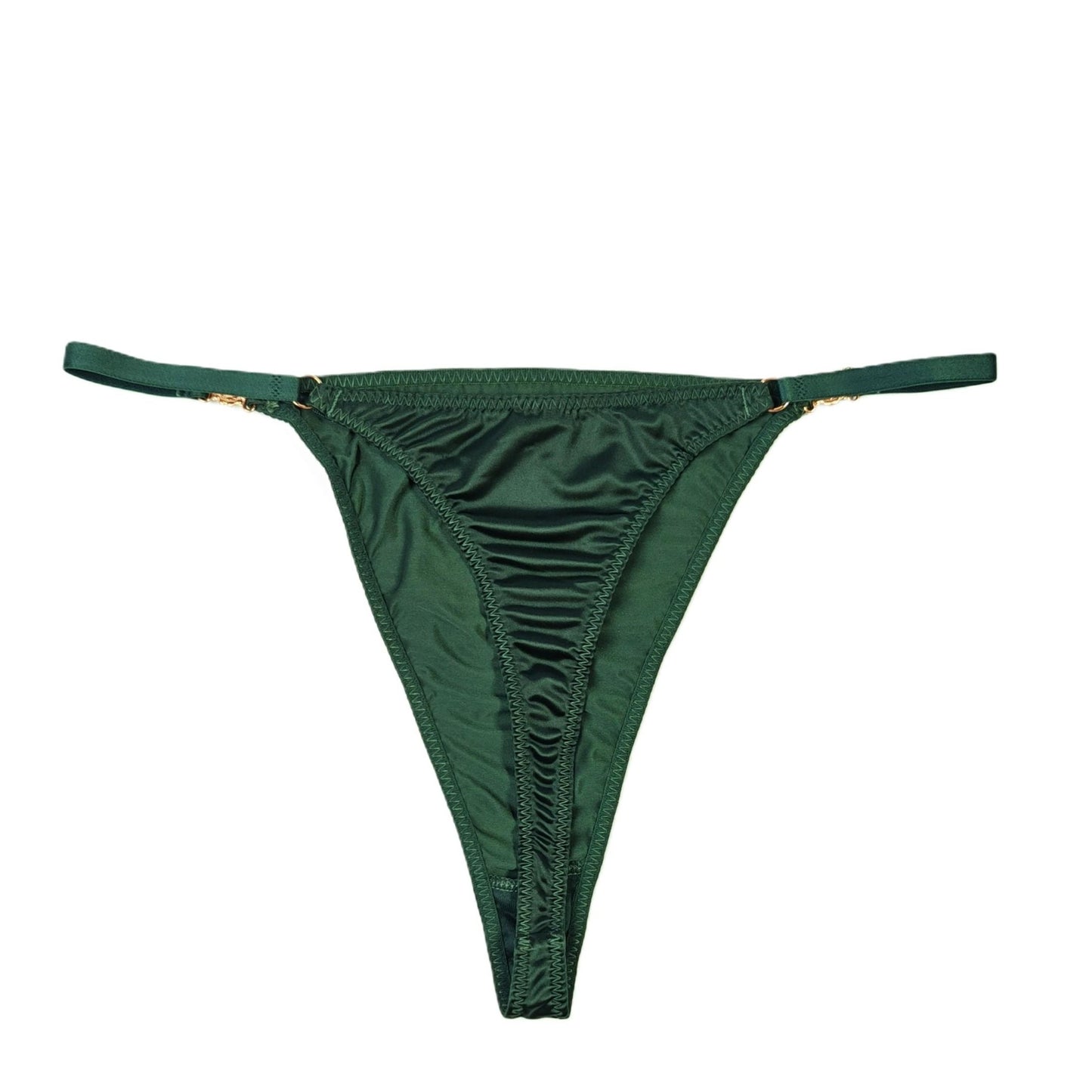 Classic Bra with Thong - Green