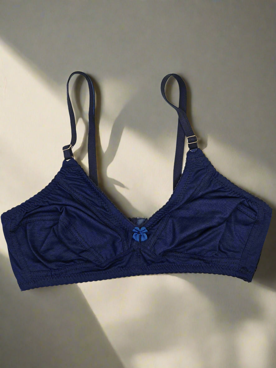 Daily Wear Simple Cotton Bra - Colors Available