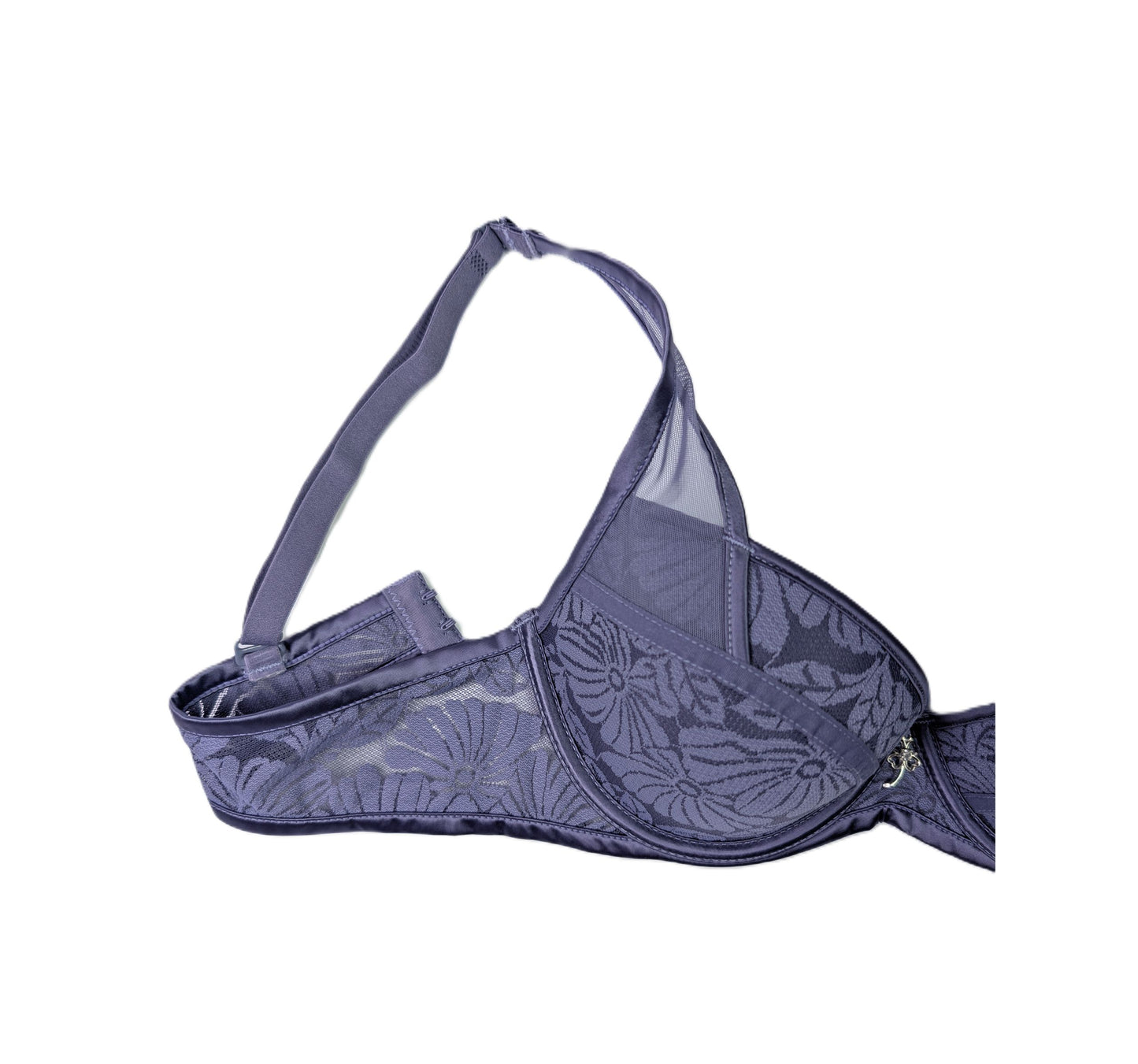 Dark Lavender Lace Lingerie Set