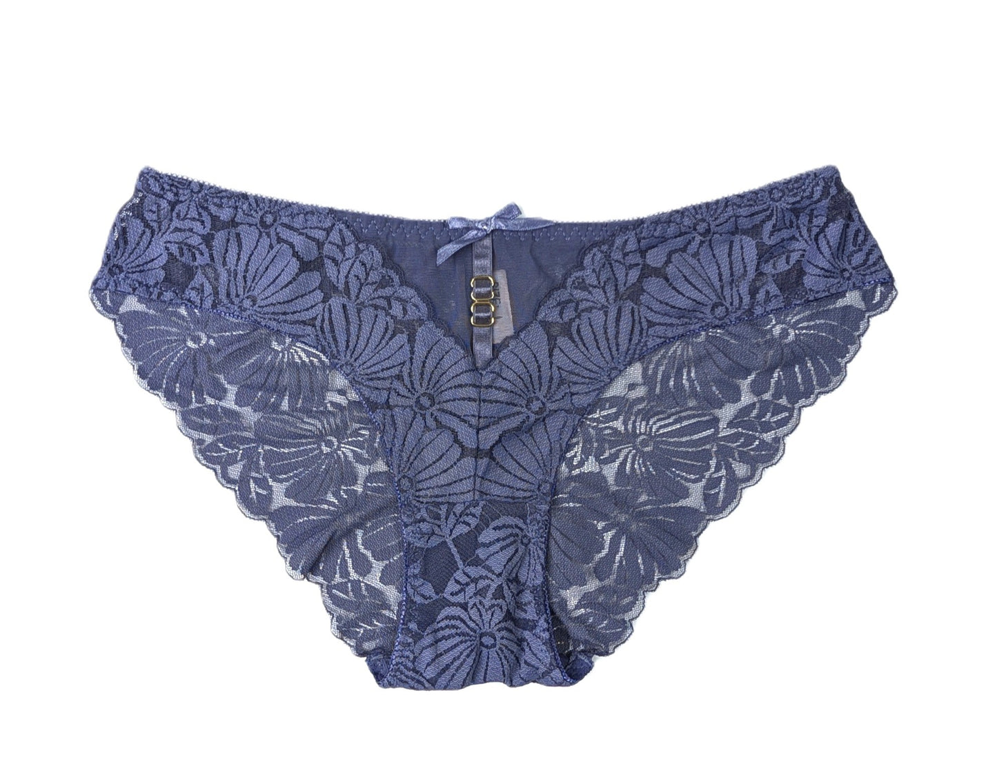 Dark Lavender Lace Lingerie Set