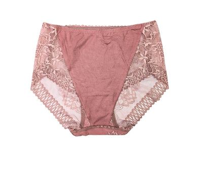 Lace Trim Panty - Pink