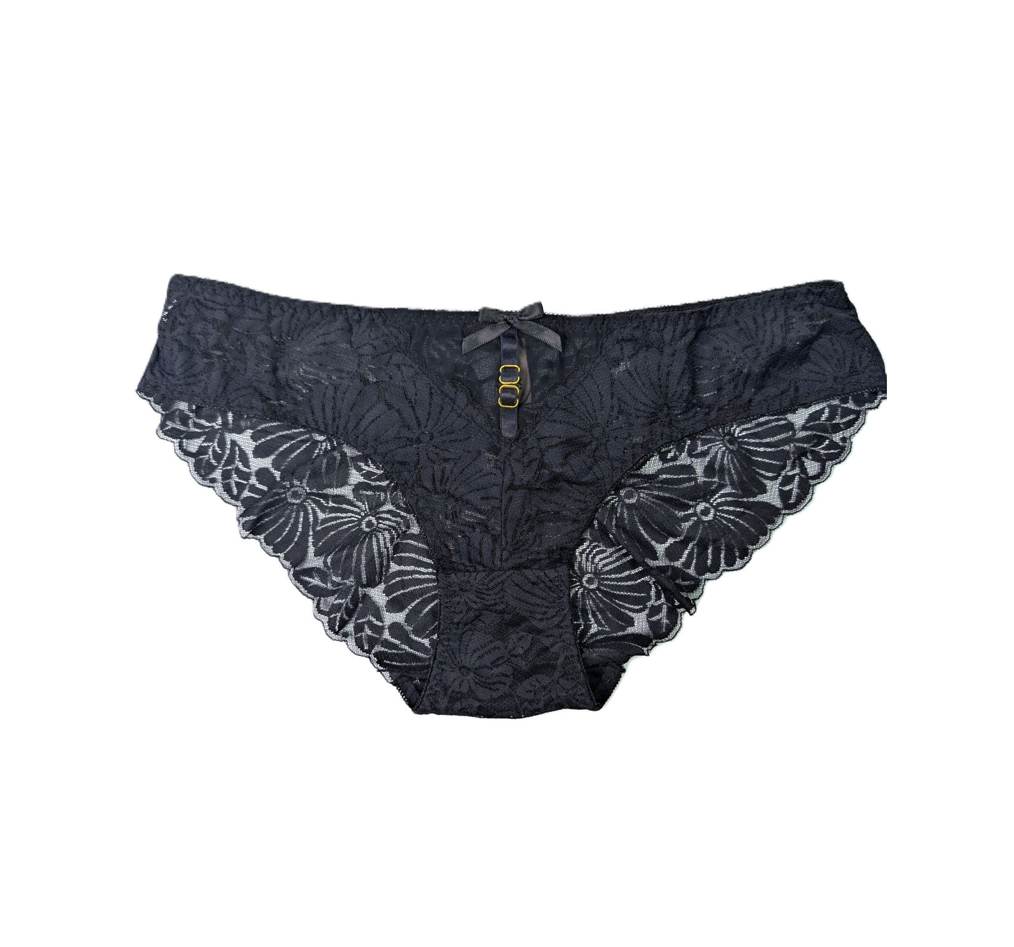 Black Lace Lingerie Set  - Underwire