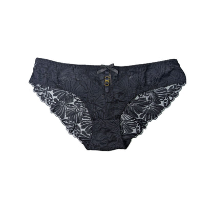 Black Lace Lingerie Set  - Underwire