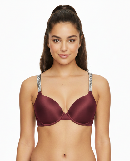 Victoria's Secret Bra - Solid Maroon - Replica