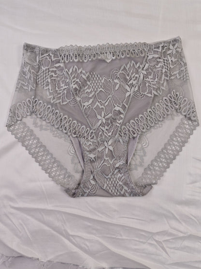 Floral Laced Panty - Colors Available