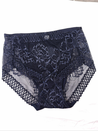 Floral Laced Panty - Colors Available
