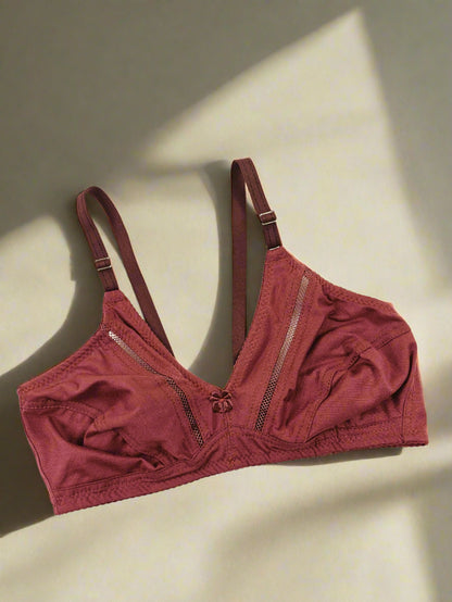 Daily Wear Simple Cotton Bra - Colors Available