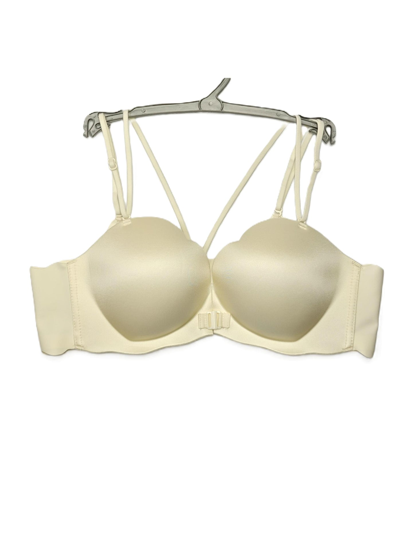 Super Soft Front Open Bra - Buttercream Color