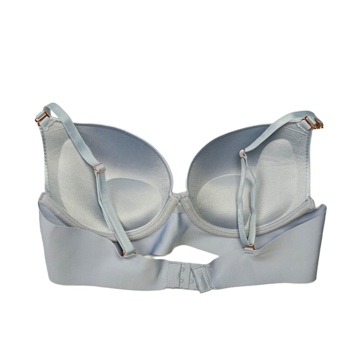Classic Bra with Thong - Soft Blue
