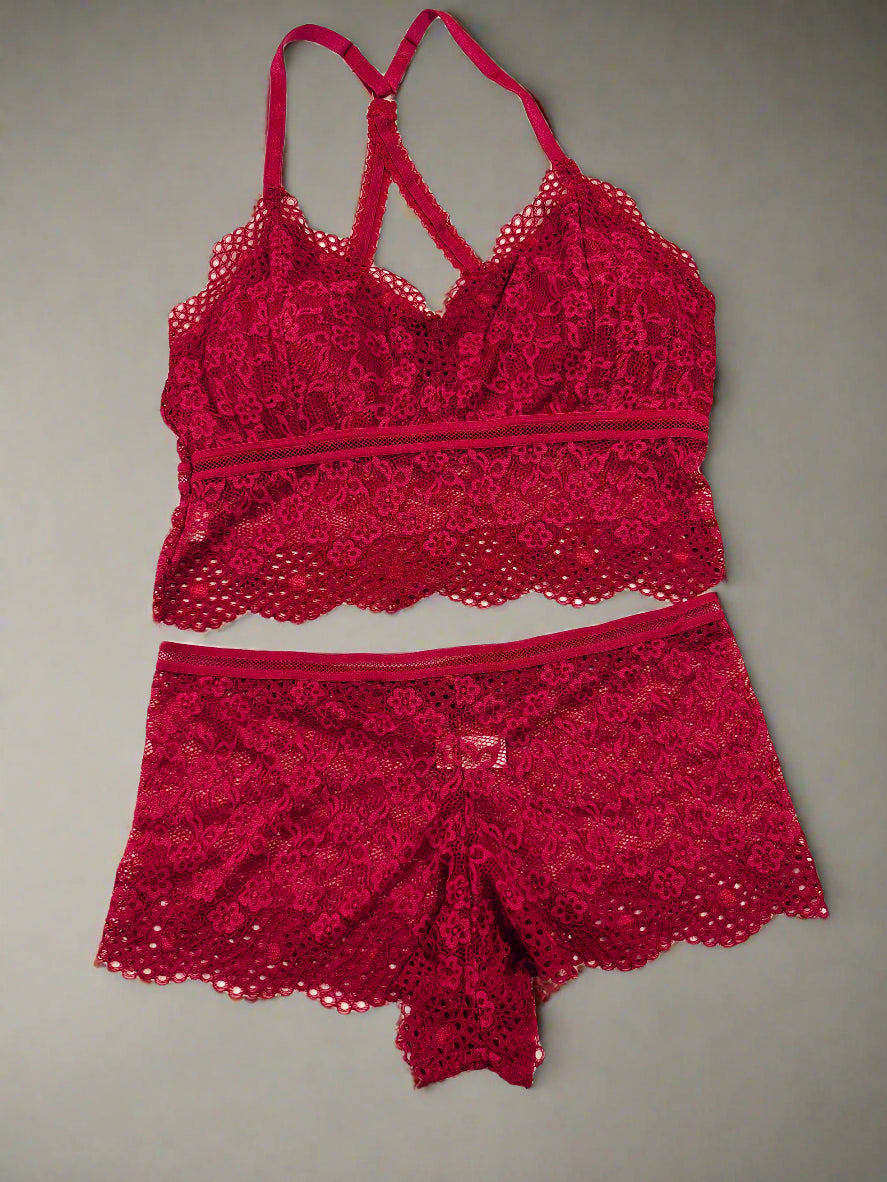 Lace Bra Set
