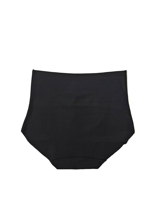 Inside out of a Black and gray Panty on a white background