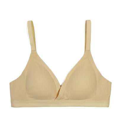 Wireless Light Padded T-Shirt Bra - Peach Nude