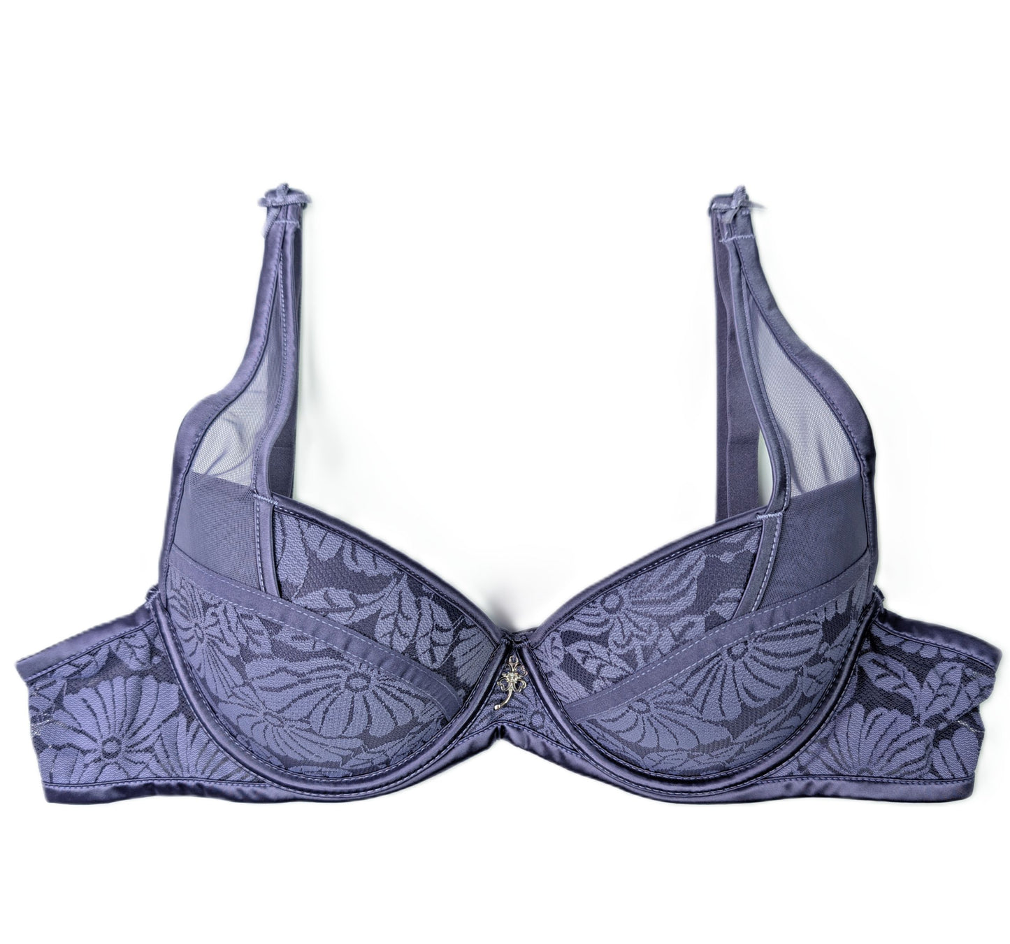 Dark Lavender Lace Lingerie Set