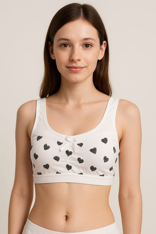 Teens Pullover Cotton Bra - 6 Colours
